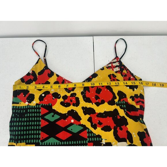 Averie‎ M Sleep Harlow Animal Print V-Neck Night Dress Lounge Slip Dress - Picture 6 of 11